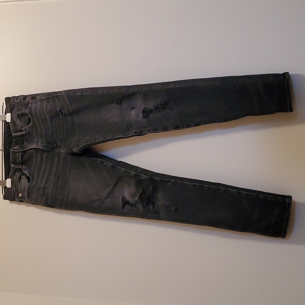 Men's American Eagle Black distressed jeans